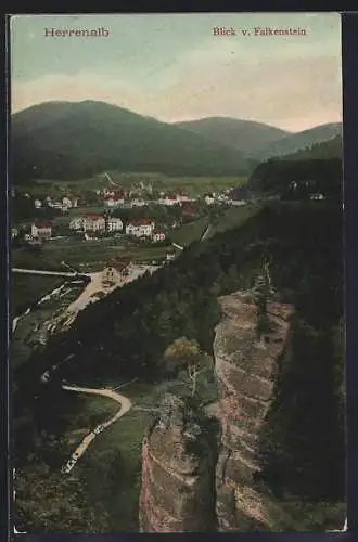 AK Herrenalb, Blick vom Falkenstein