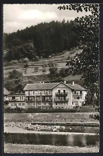 AK Forbach /Murgtal, Pension Gerbes mit Umgebung