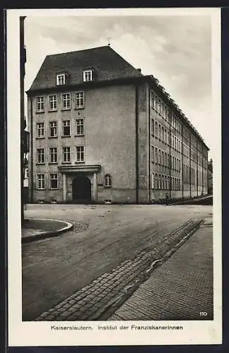 AK Kaiserslautern, Institut der Franziskanerinnen mit Strasse