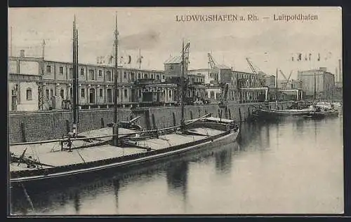 AK Ludwigshafen a. Rh., Luitpoldhafen