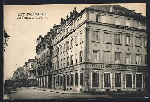 AK Ludwigshafen / Rhein, La Banque Alsacienne - Elsässer Bank