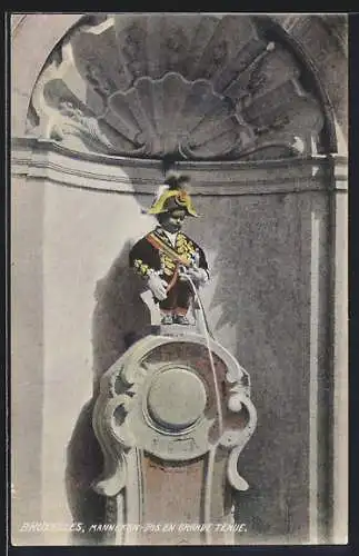 AK Brüssel, Manneken Pis in Uniform