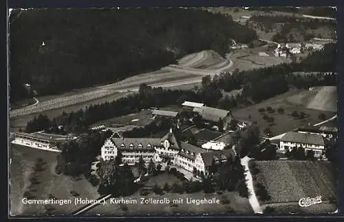 AK Gammertingen /Hohenz., Kurheim Zolleralb mit Liegehalle