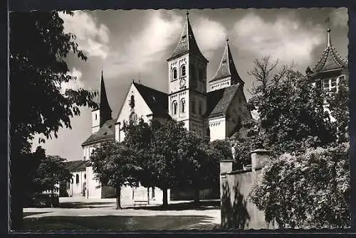 AK Ellwangen /Jagst, Stiftskirche von Südosten