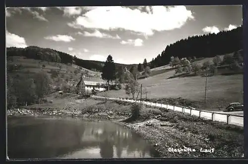 AK Lauf / Baden, Gasthaus und Pension zur Glashütte