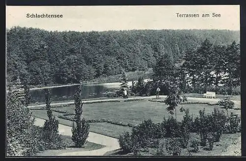 AK Berlin-Schlachtensee, Terrassen am See