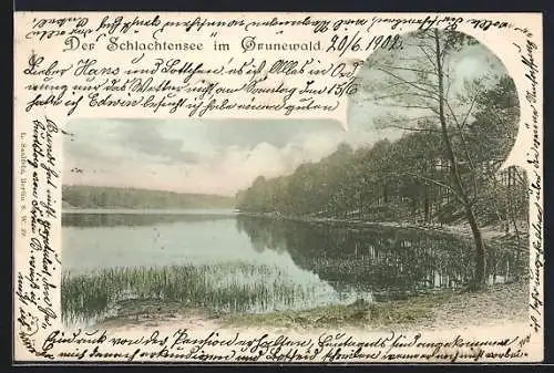 AK Berlin-Grunewald, Schlachtensee