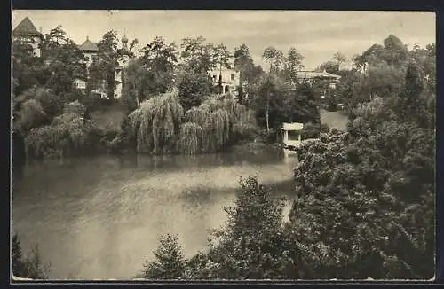 AK Berlin, Königssee in der Kolonie Grunewald