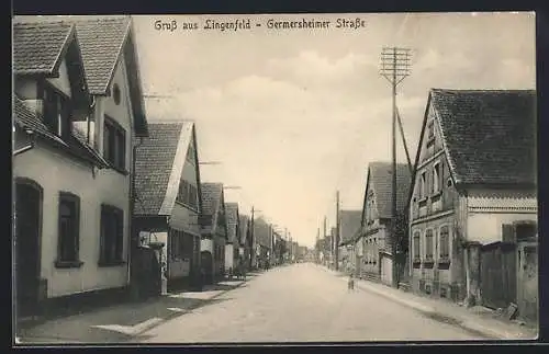 AK Lingenfeld, Germersheimer Strasse