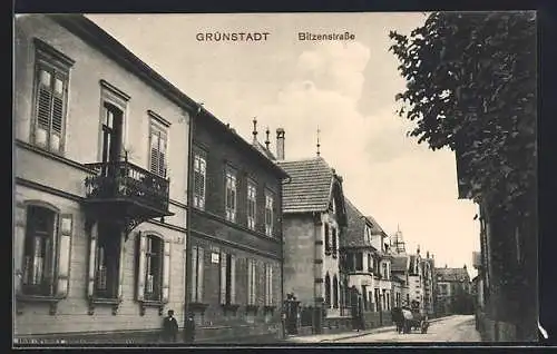 AK Grünstadt / Pfalz, Bitzenstrasse