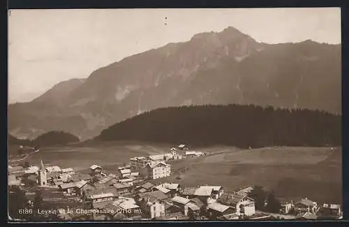 AK Leysin, Leysin et le Chamossaire