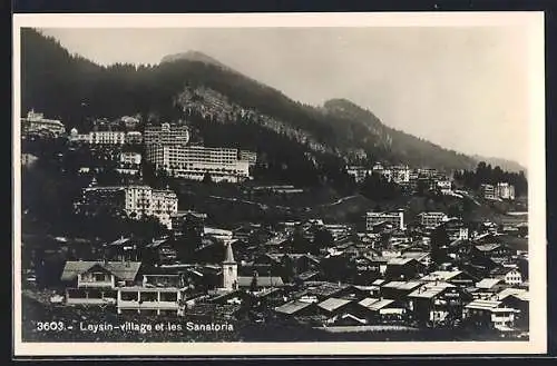 AK Leysin, Leysin-village et les Sanatoria