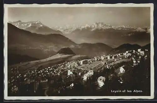 AK Leysin, Leysin et les alpes