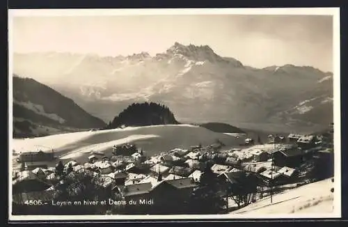AK Leysin, Leysin en hiver et Dents du Midi