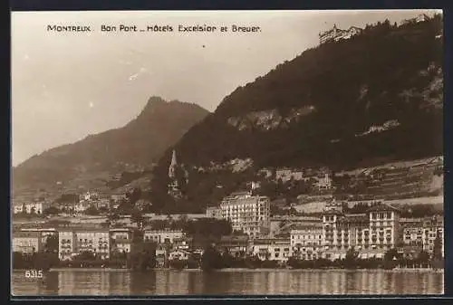 AK Montreux, Bon Port, Hotels Excelsior et Breuer