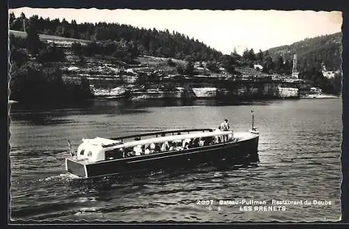 AK Les Brenets, Bateau-Pullman, Restaurant du Doubs