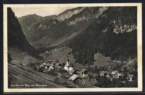 AK Isenthal, Gesamtansicht am Weg zum Urirotstock