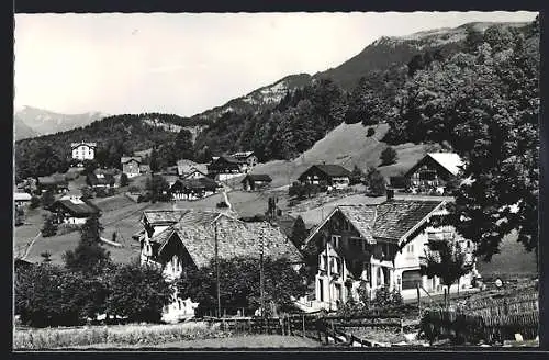 AK Reuti /Hasliberg, Ortsansicht am Berghang