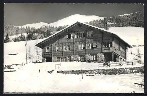 AK Reuti /Hasliberg, Ferienhaus-Pension Steinihus v. Marg. Mettler