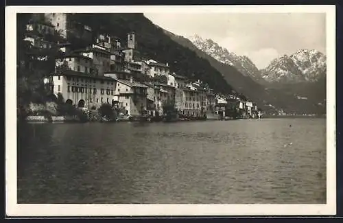 AK Gandria, Ortsansicht am Bergsee