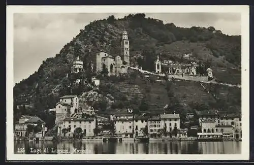 AK Morcote, Ortsansicht am Lago di Lugano