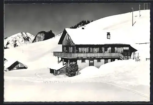 AK Klewenalp-Beckenried, Gasthaus Tannenbühl der Gebrüder Gander