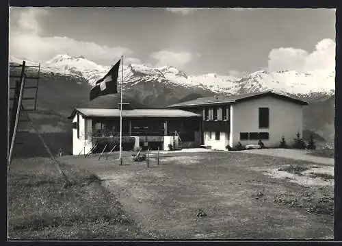 AK Obersaxen /Gr., Wädenswilerhaus Miraniga