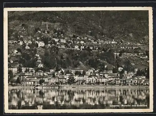 AK Locarno-Muralto, Panorama con Orselina
