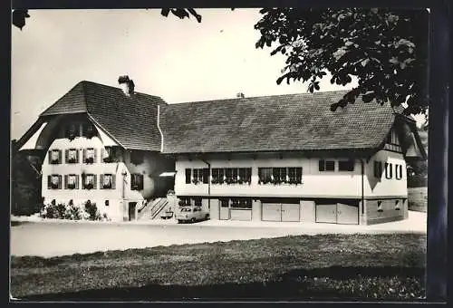 AK Biglen, Gasthaus Arnisäge der Familie Moser-Gerber