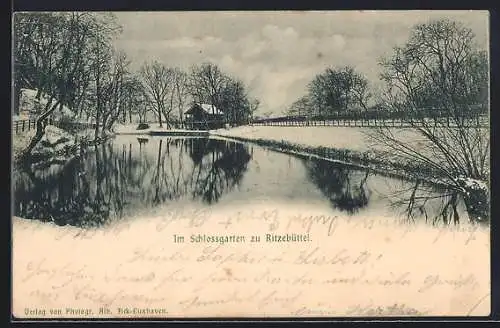 AK Ritzebüttel, Winter im Schlossgarten