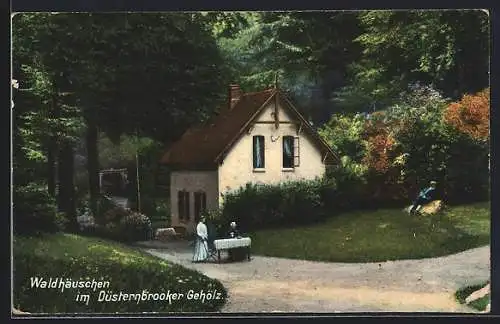 AK Kiel, Waldhäuschen im Düsternbrooker Gehölz