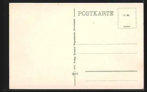 AK Beverungen a. d. Weser, Alte Holzbauten