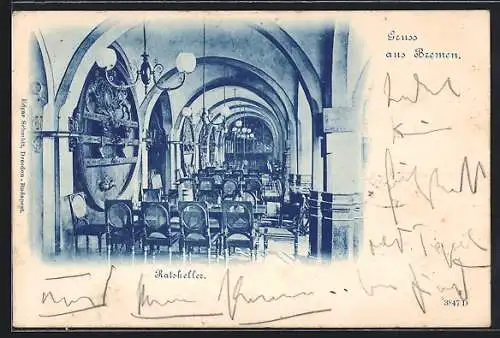 AK Bremen, Gasthaus im Ratskeller