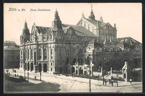 AK Köln-Neustadt, Neues Stadttheater