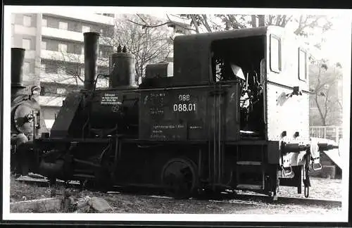 Fotografie Eisenbahn Österreich ÖBB, Lokomotive, Dampflok Nr. 088 01