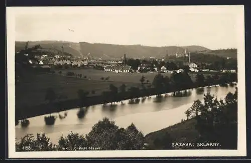 AK Sazava, Sklarny, Panorama