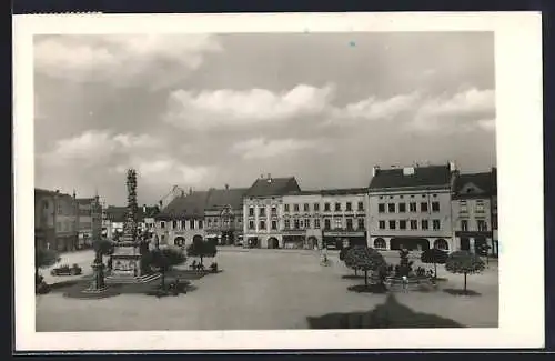 AK Wischau / Vyskov, Hauptplatz, Namesti