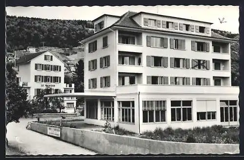 AK La Neuveville, Le Manoir, Institut Anglo-Suisse