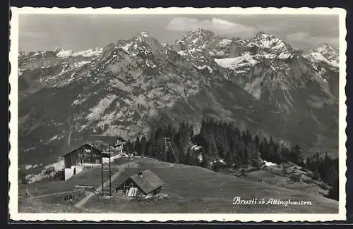 AK Attinghausen, Gasthaus und Seilbahnstation Brusti