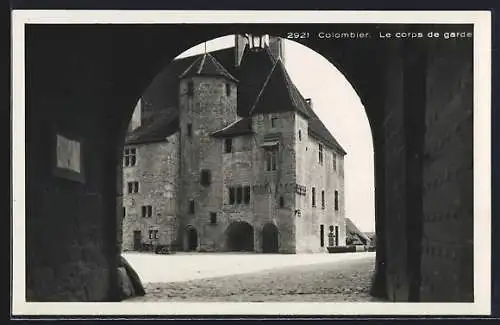 AK Colombier, Le corps de garde