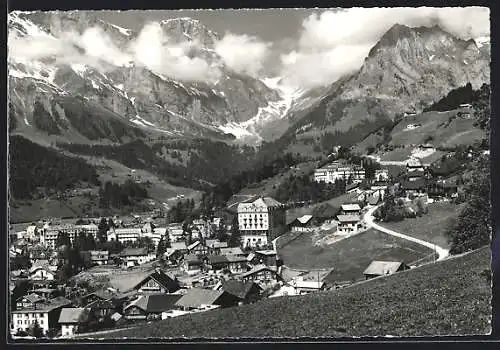 AK Engelberg, Ortsansicht gegen den Juchlipass