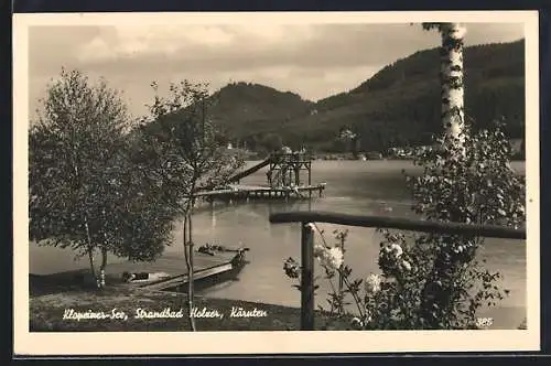 AK Klopeiner See, Ansicht aus dem Strandbad Holver