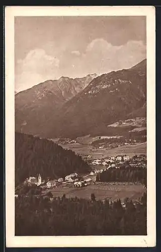 AK Möllbrücke, Ortsansicht aus der Vogelschau