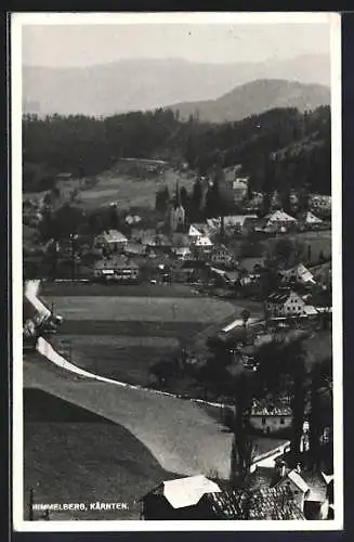 AK Himmelberg, Teilansicht der Ortschaft