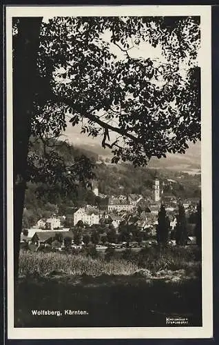 AK Wolfsberg, Ansicht vom Wald aus