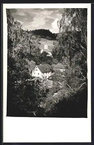 AK Lölling, Ortsansicht mit Kirche