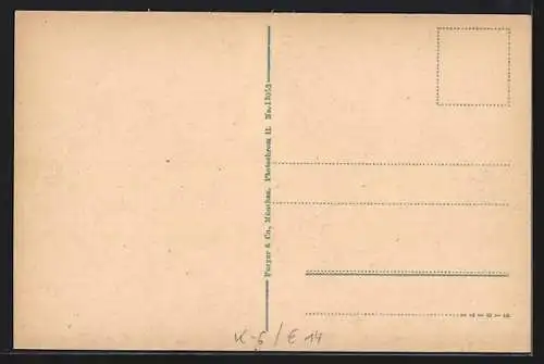 AK Arnoldstein, Ortschaft mit Ruine aus der Vogelschau