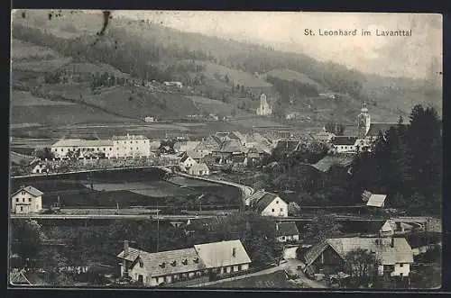 AK St. Leonhard i. Lavanttal, Ortspanorama