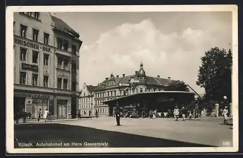 AK Villach, Autobahnhof am Hans Gasserplatz, Tankstelle