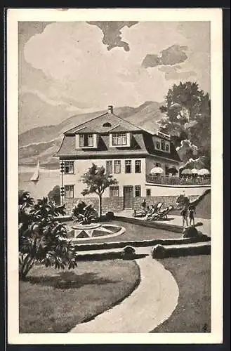 AK Stiegl-Steindorf am Ossiachersee, Gasthof-Pension Hoffmann